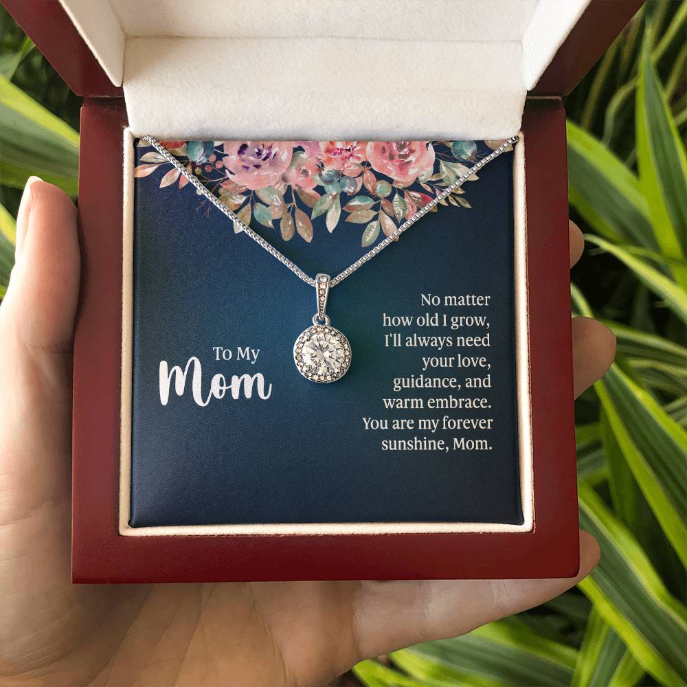 To My Mom So Much of Me is Made From How You Raised Me to Be Eternal Hope Necklace