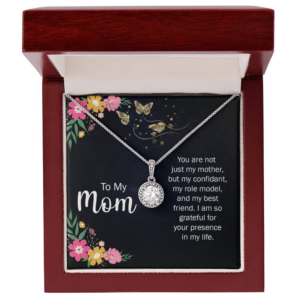 To My Mom You Are Not Just a Mother Eternal Hope Necklace