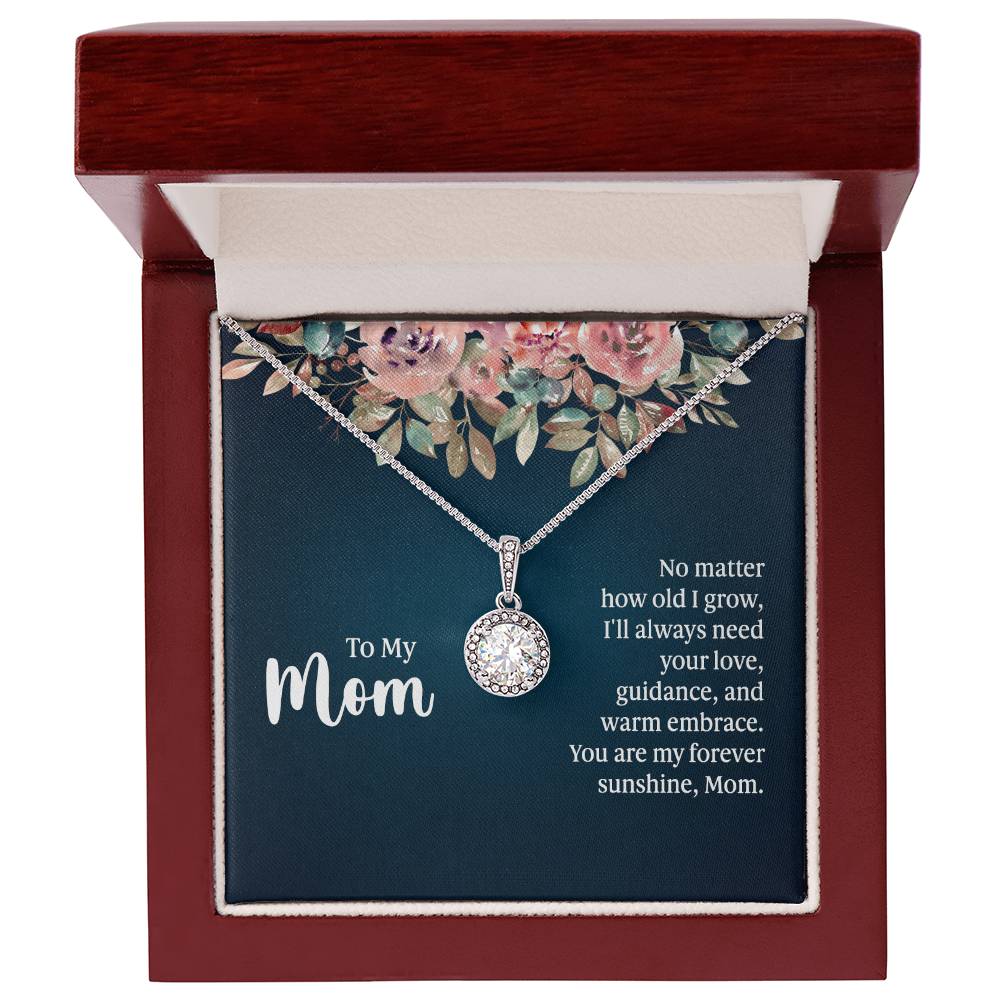 To My Mom So Much of Me is Made From How You Raised Me to Be Eternal Hope Necklace