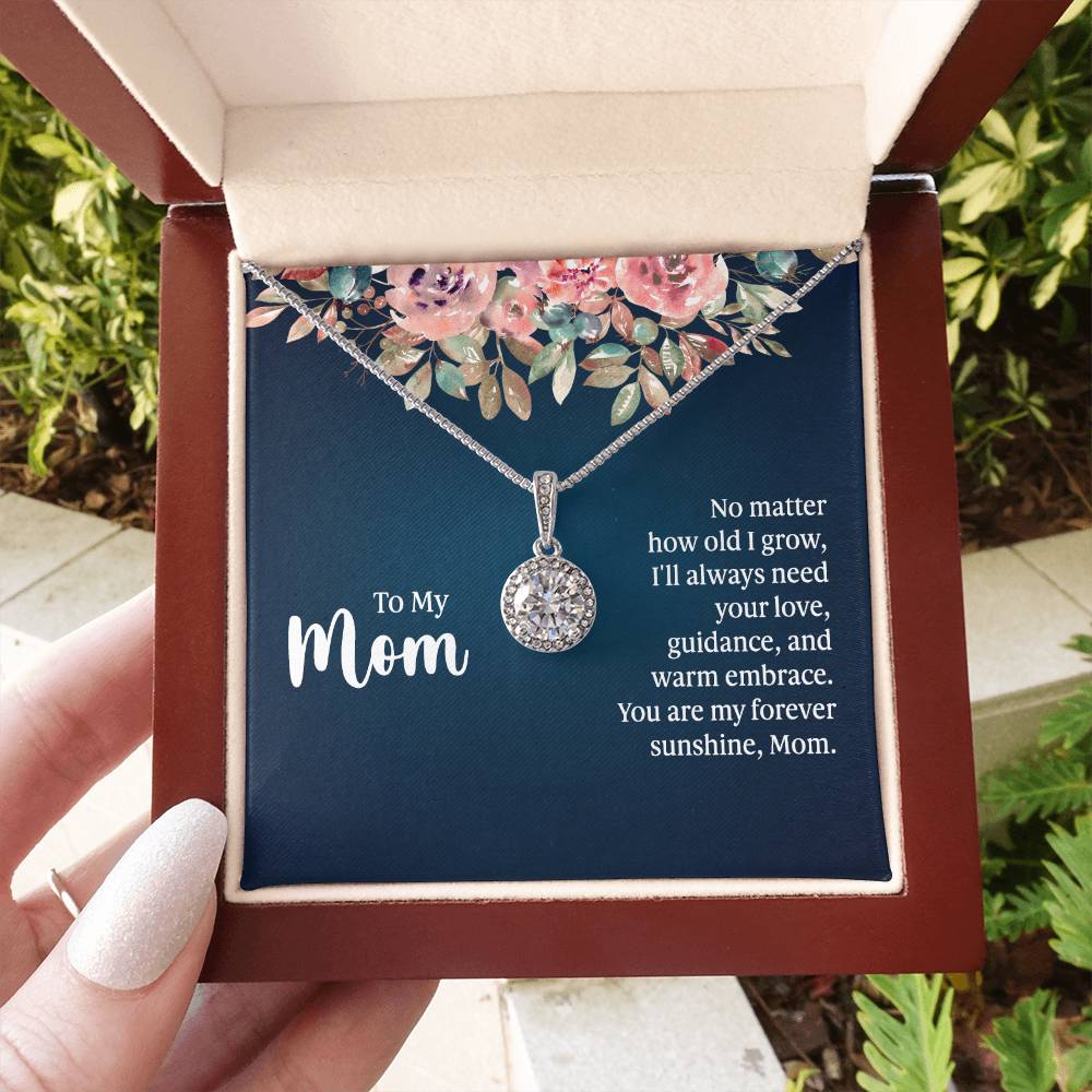 To My Mom So Much of Me is Made From How You Raised Me to Be Eternal Hope Necklace