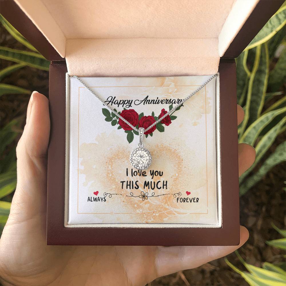 Eternal Hope Necklace Gift for Her Happy Anniversary