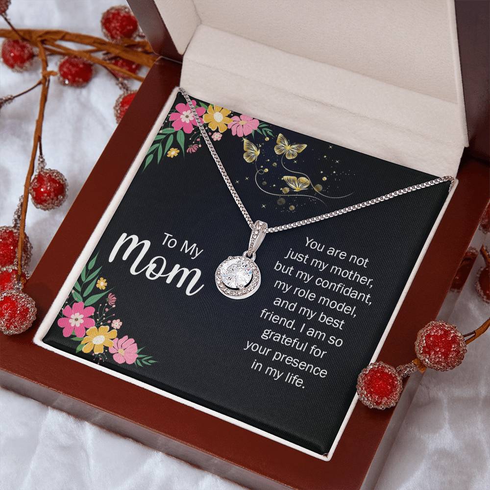 To My Mom You Are Not Just a Mother Eternal Hope Necklace