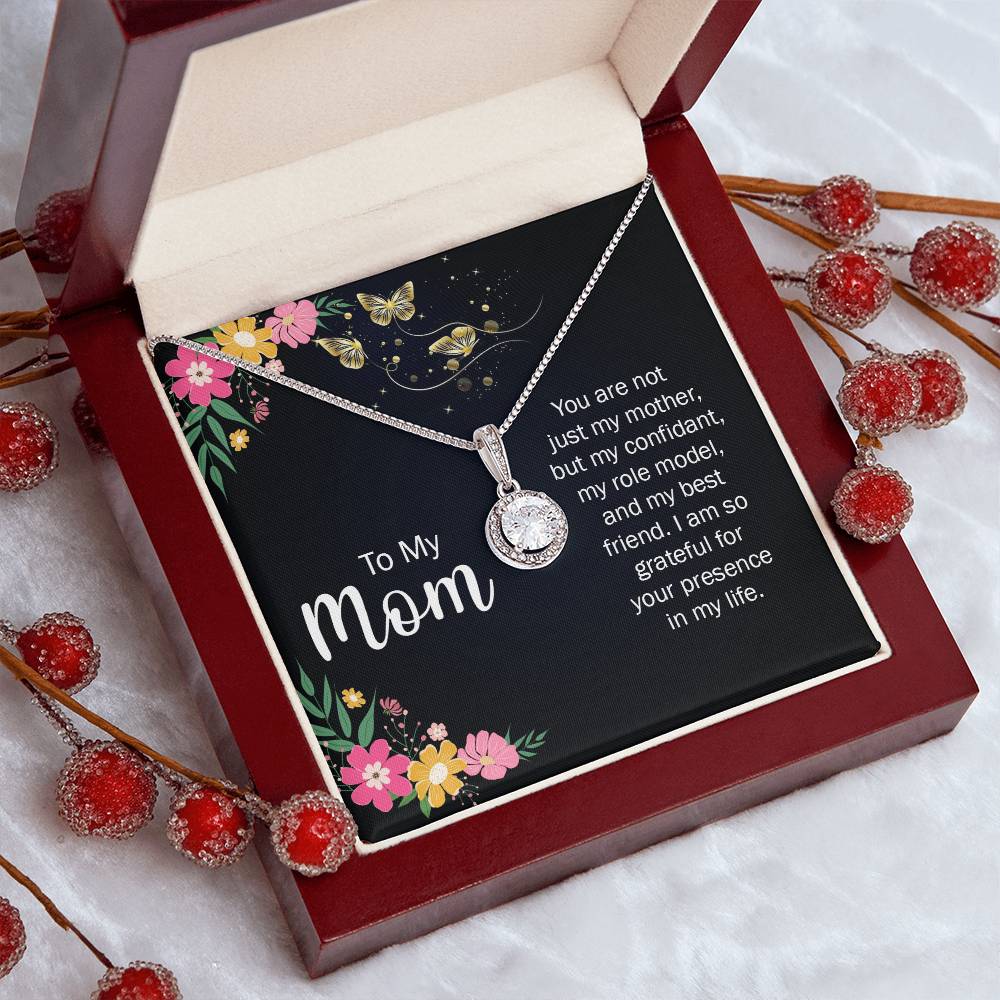 To My Mom You Are Not Just a Mother Eternal Hope Necklace