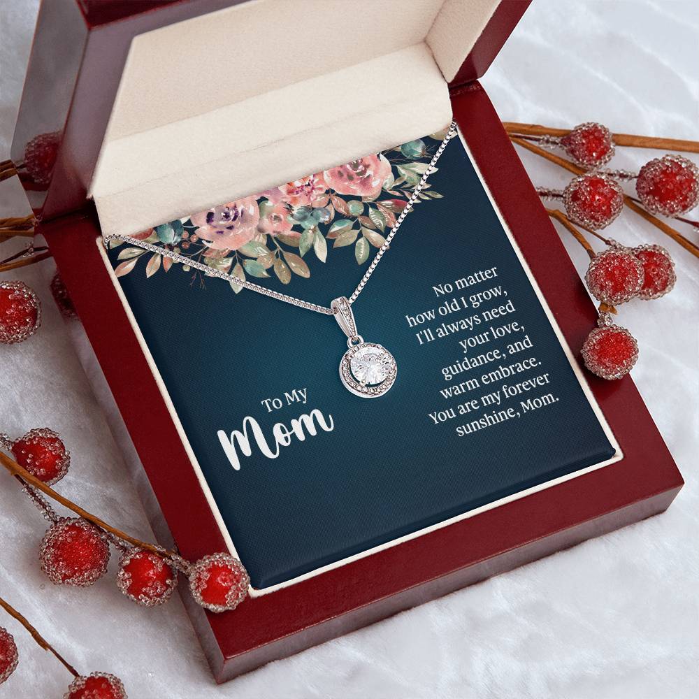 To My Mom So Much of Me is Made From How You Raised Me to Be Eternal Hope Necklace