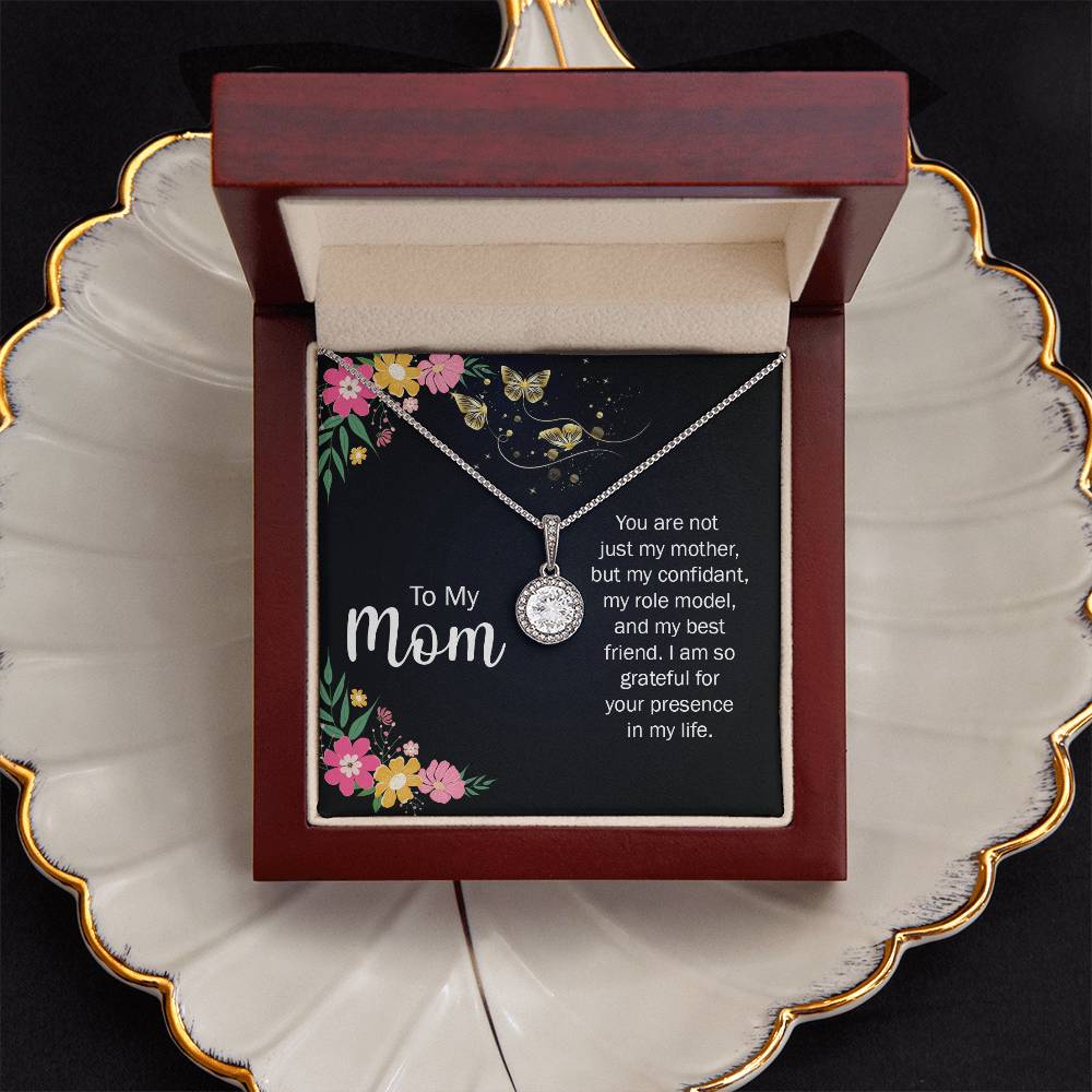 To My Mom You Are Not Just a Mother Eternal Hope Necklace