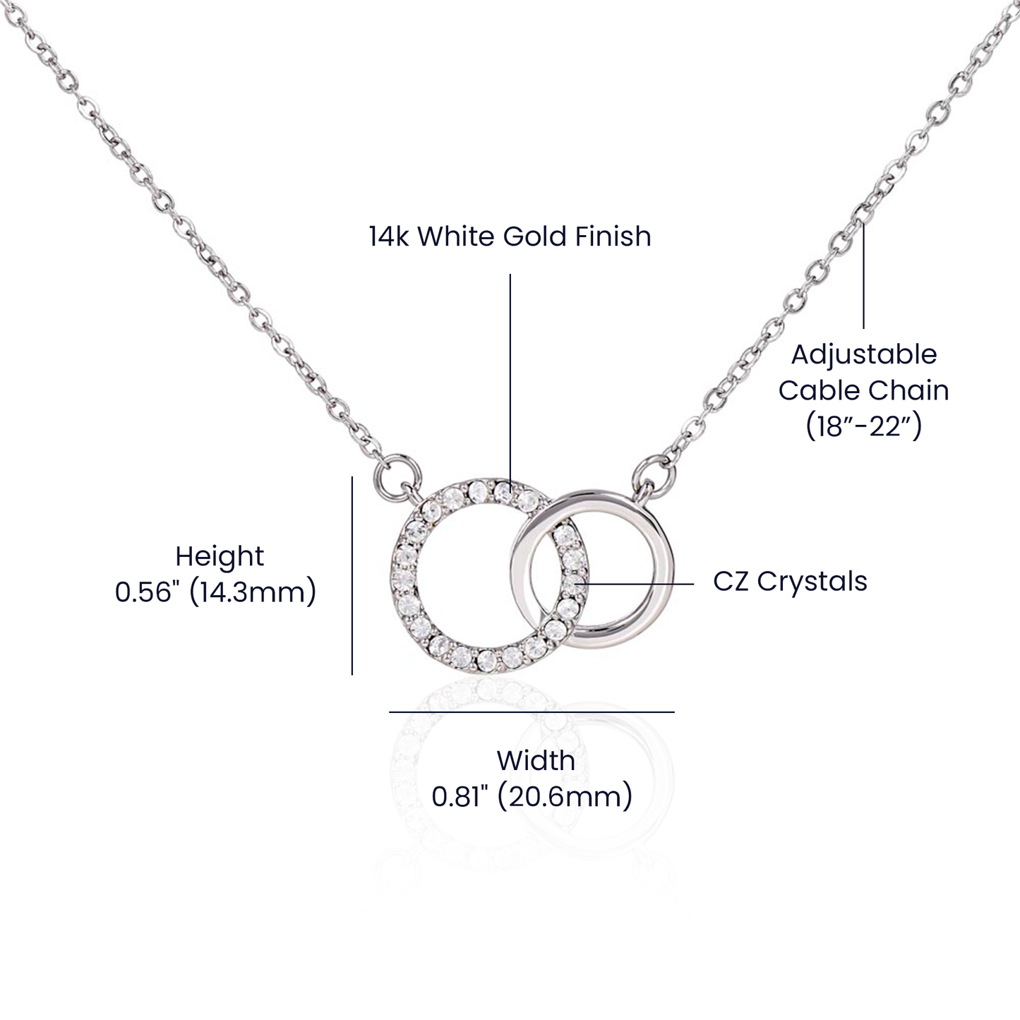 Perfect Pair Necklace I Love You This Much
