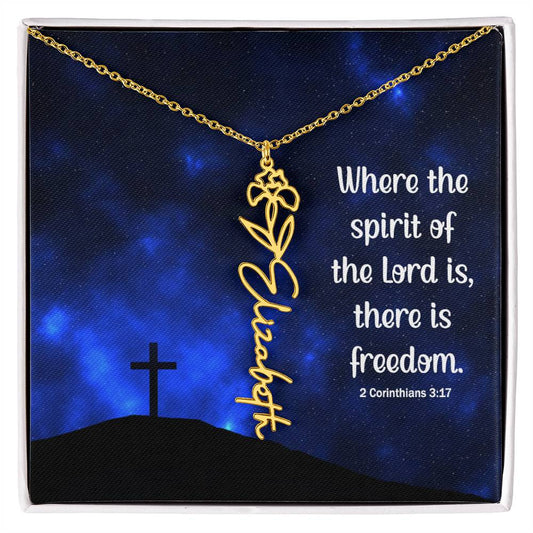 Where the spirit of the lord