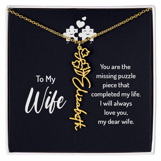 To my wife - you are the missing puzzle piece