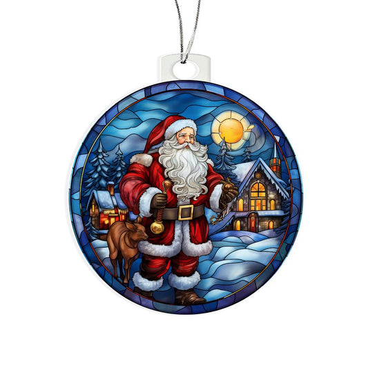 Acrylic Ornament Santa