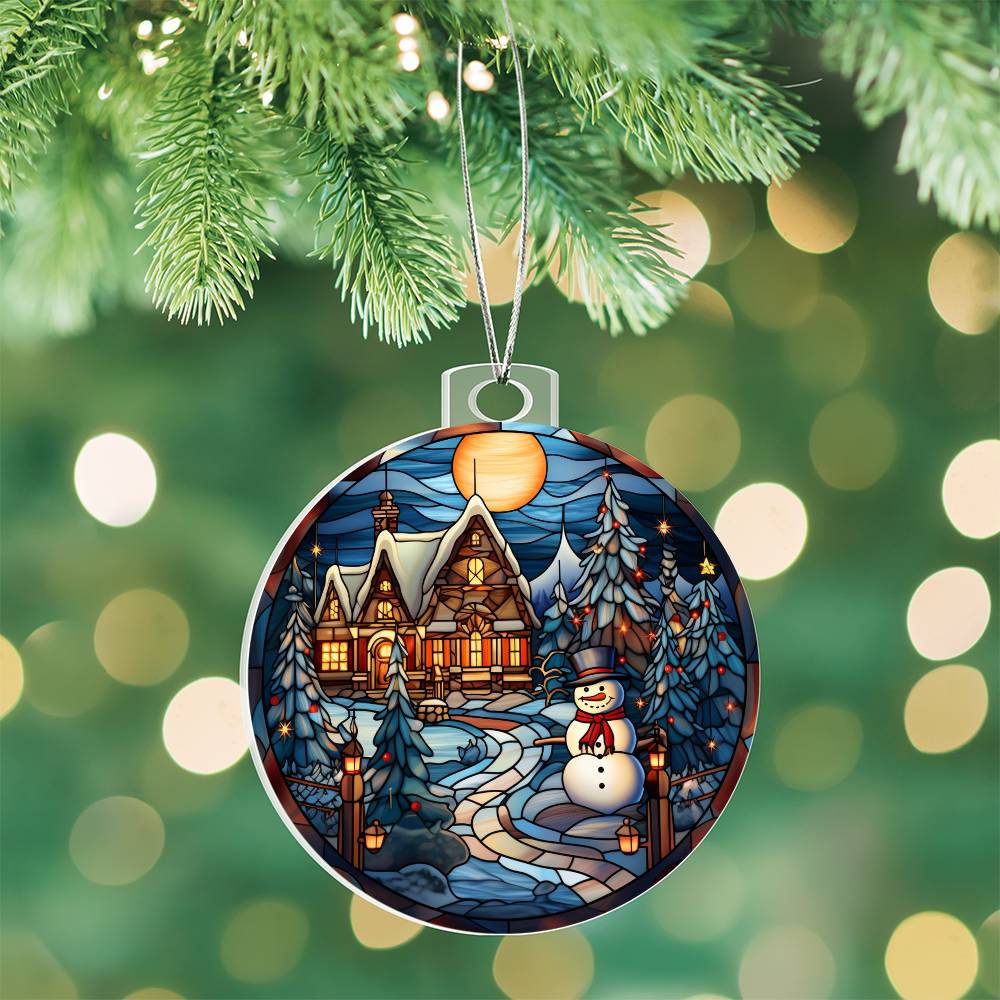 Acrylic Ornament House