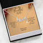 To My Beautiful Wife - Scripted Love Necklace | Elegant Family Jewelry Gift for Her | Elyvie
