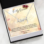 To My Queen (Wife) - Scripted Love Necklace | Elegant Family Jewelry Gift for Her | Elyvie