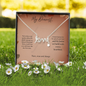 My Dearest (Wife) - Scripted Love Necklace | Elegant Family Jewelry Gift for Her | Elyvie
