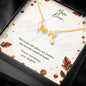 Mom Dear (Mom) - Scripted Love Necklace | Elegant Family Jewelry Gift for Her | Elyvie