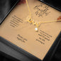 To My Beautiful Wife - Scripted Love Necklace | Elegant Family Jewelry Gift for Her | Elyvie