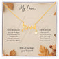 My Love (Wife) - Scripted Love Necklace | Elegant Family Jewelry Gift for Her | Elyvie