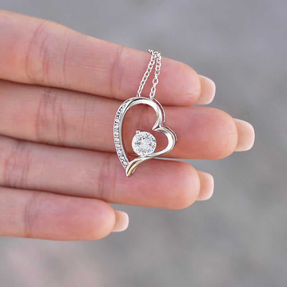 Mom Your Presence is a Gentle Breeze Forever Love Necklace