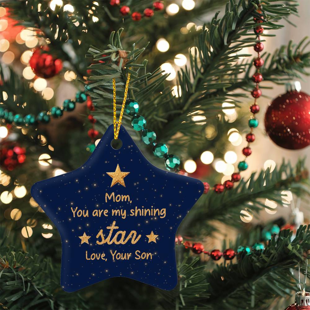 Star Ornament - You're never too old to wish