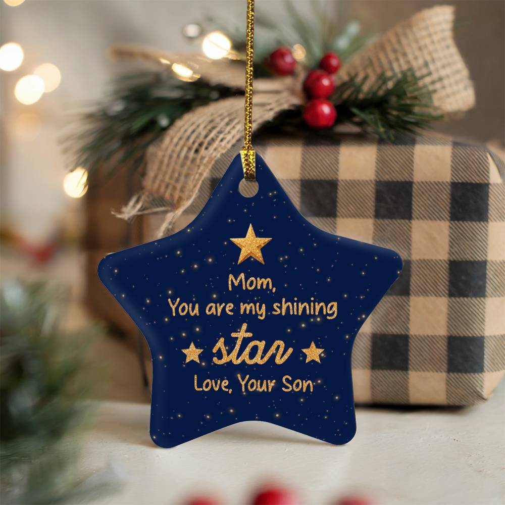 Star Ornament - You're never too old to wish