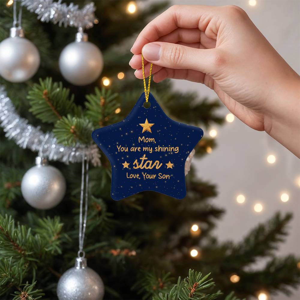 Star Ornament - You're never too old to wish