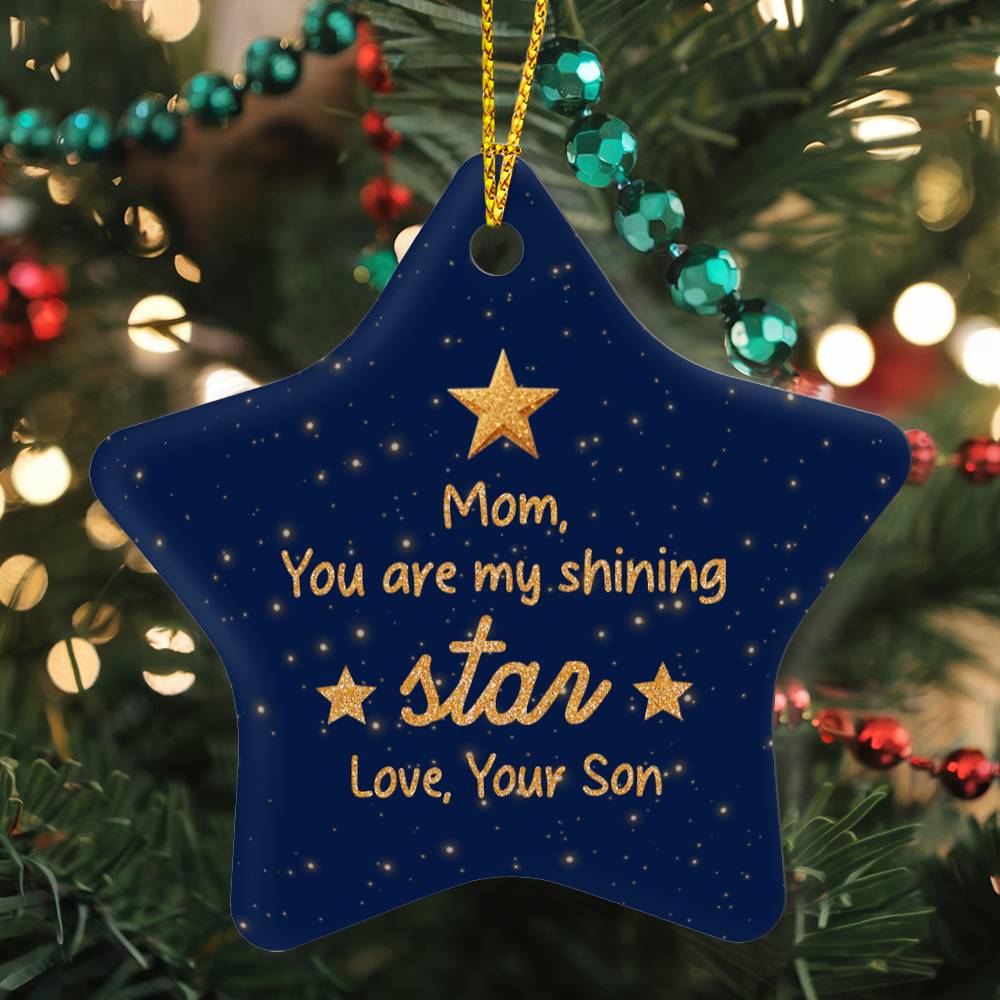 Star Ornament - You're never too old to wish