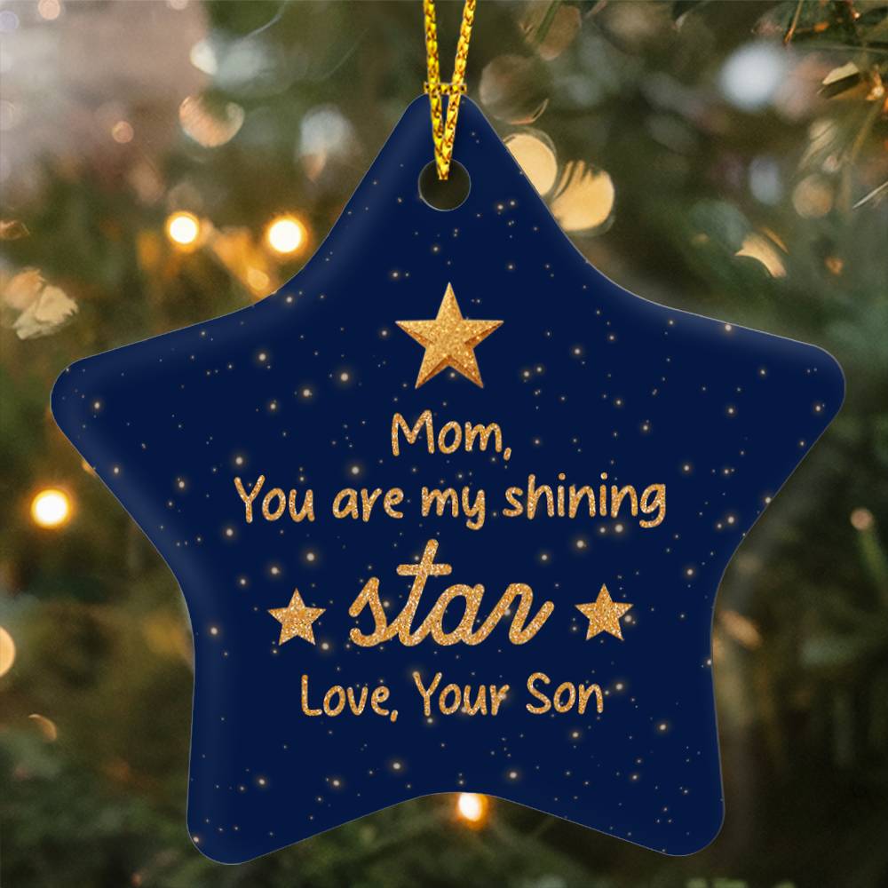 Star Ornament - You're never too old to wish