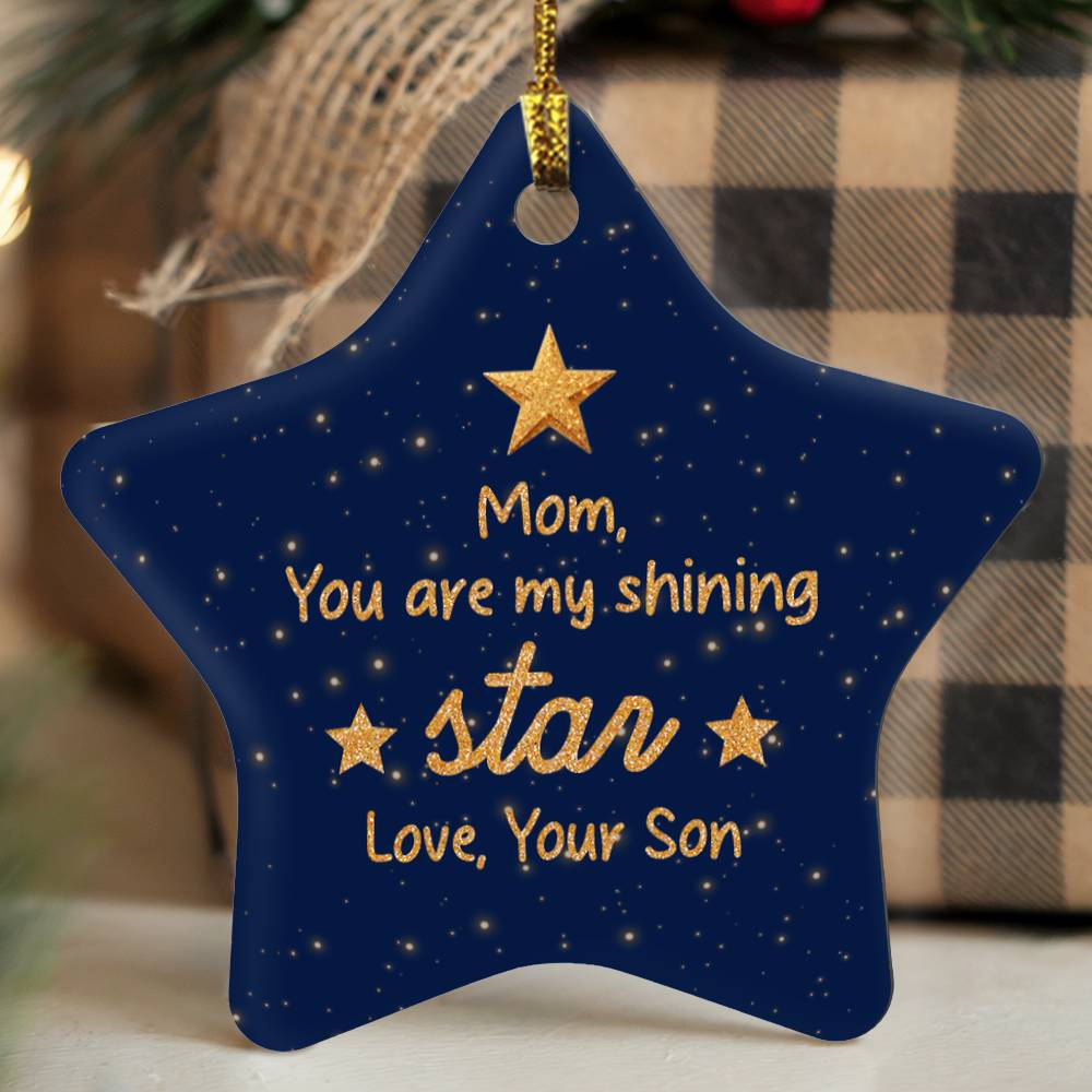 Star Ornament - You're never too old to wish