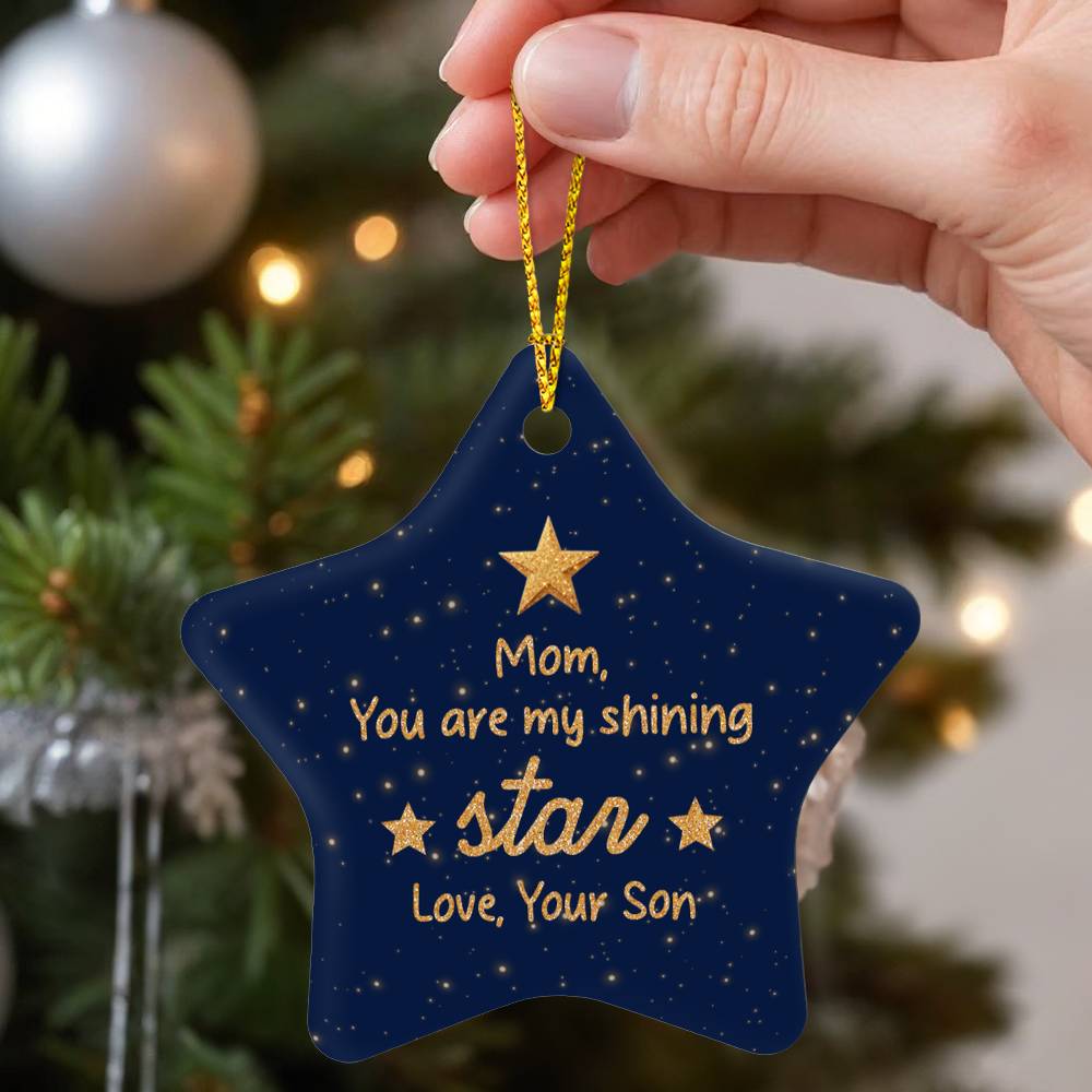 Star Ornament - You're never too old to wish