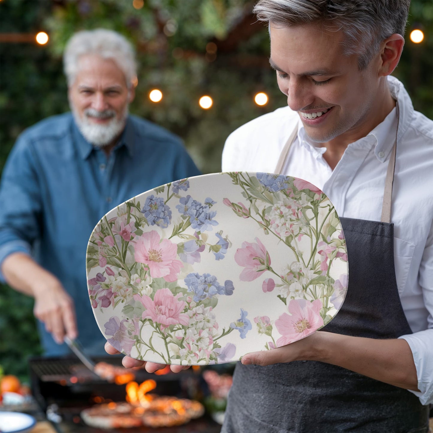 Mom Beautiful Garden 10”x14” Platter